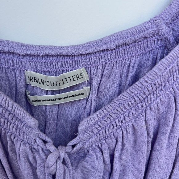 Urban outfitters crop lilac shirt - Picture 2 of 3